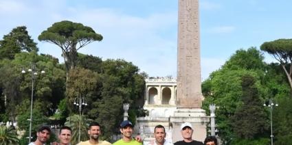 Carlos Costa with Novak Djokovic (2026)